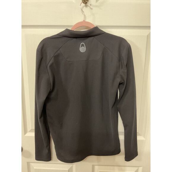 Sail Racing Bowman Technical Long Sleeve Polo in Dark Grey, S - Picture 6 of 8